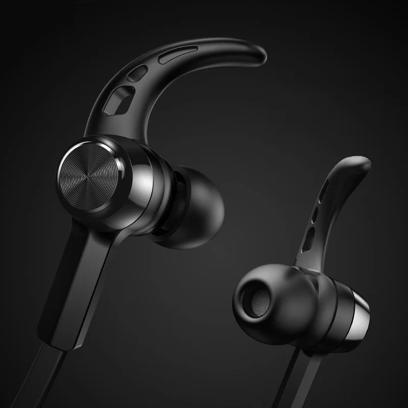 Беспроводные bluetooth наушники FUU Sound спортивные для бега с микрофоном гарнитуры iPhone