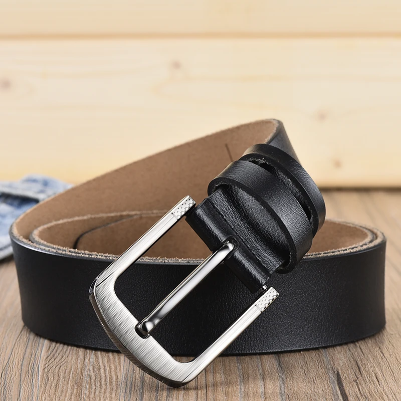 [DWTS] ремень мужской модный кожаный натуральная кожа роскошные пряжкой мужские