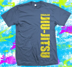 

Hot 2019 Fashion Cotton T-Shirt Brazilian Jiu Jitsu Men's Summer O Neck Sleeves Cotton T-Shirt Fashion Summer Style