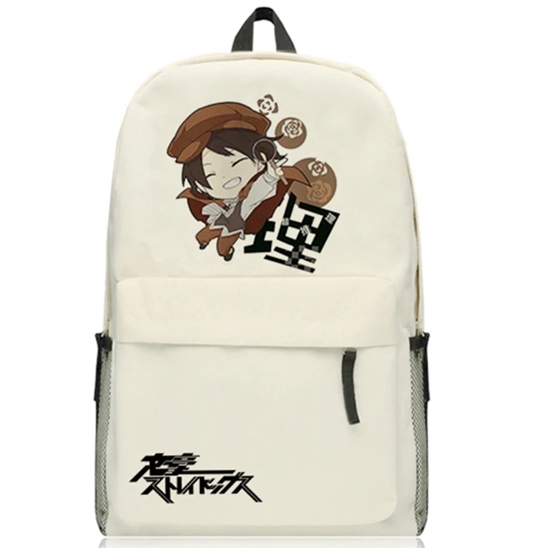 Аниме Bungo бродячие собаки Осаму дадзай рюкзак Мультяшные Сумки Оксфорд школьная