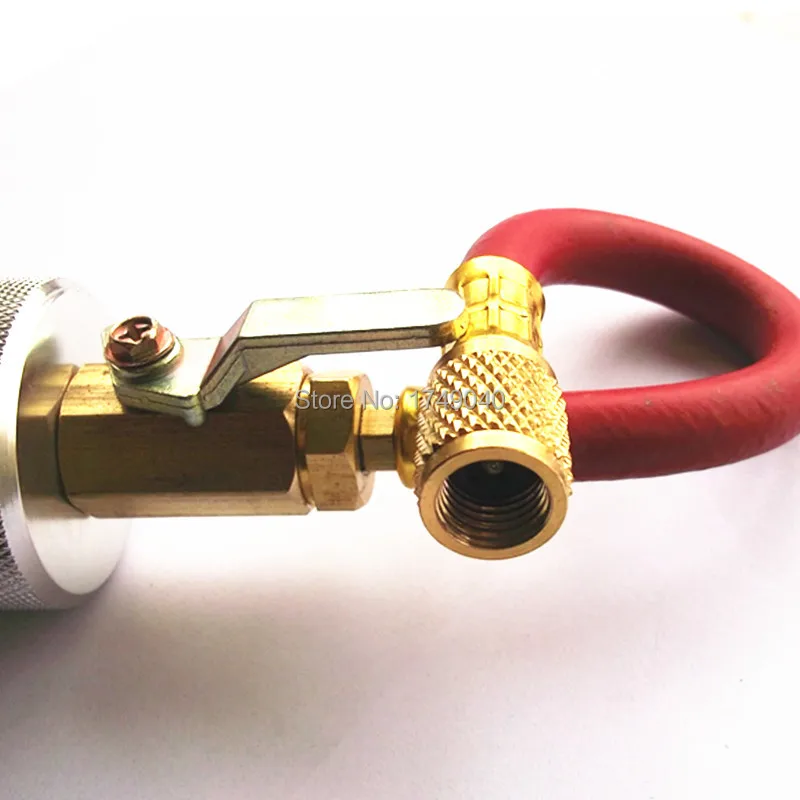 R134A A/C автомобильный AC масло и инжектор красителя R134 R12 R22 масла в линии с 1/4