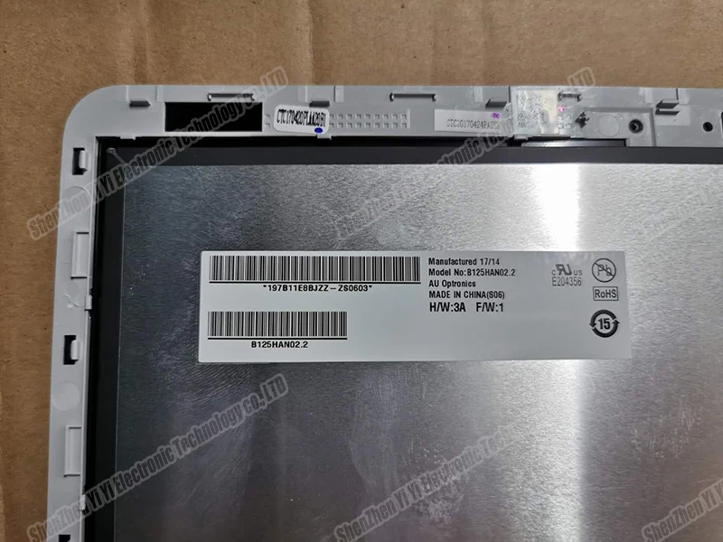 12," сенсорный экран B125HAN02.2 ЖК 2 в 1 ноутбук с рамкой для хромбук ASUS флип c302 ЖК-дисплей в сборе
