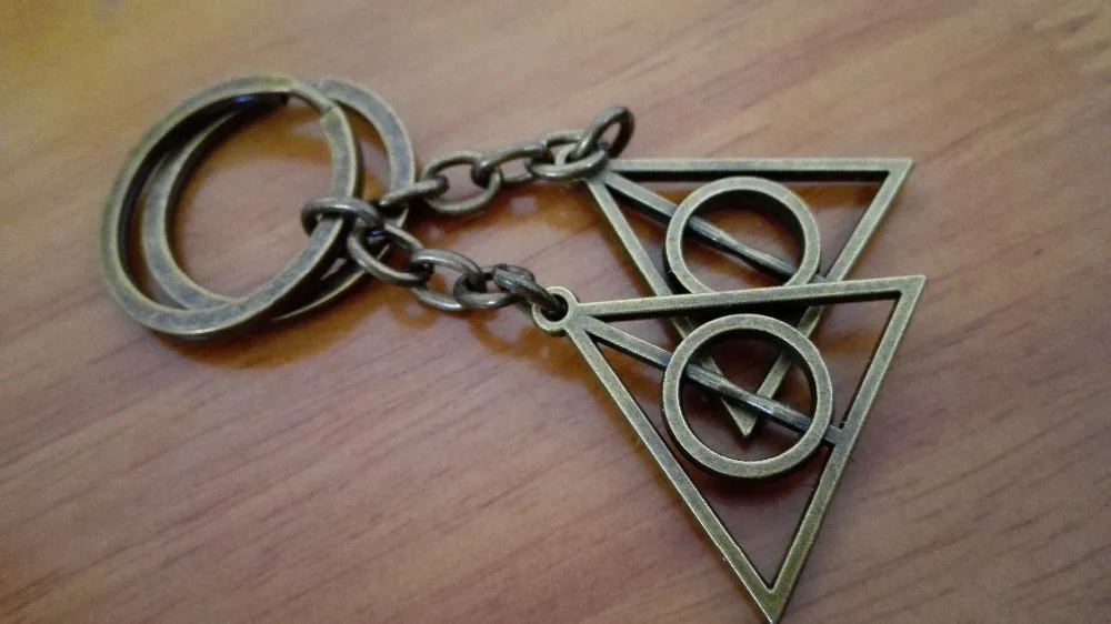 Застежка для ключей с имитацией смерти цвет бронза аксессуар брелок/кольцо|ring