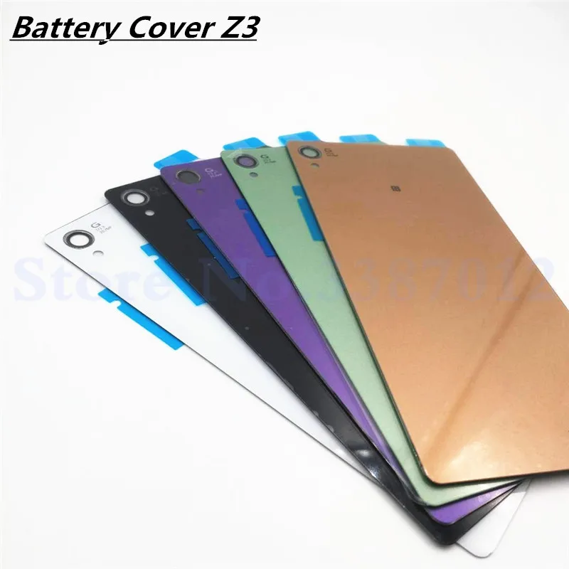 Задняя крышка батарейного отсека для Sony Xperia Z3 L55T D6603 D6643 D6653 сменный задний корпус