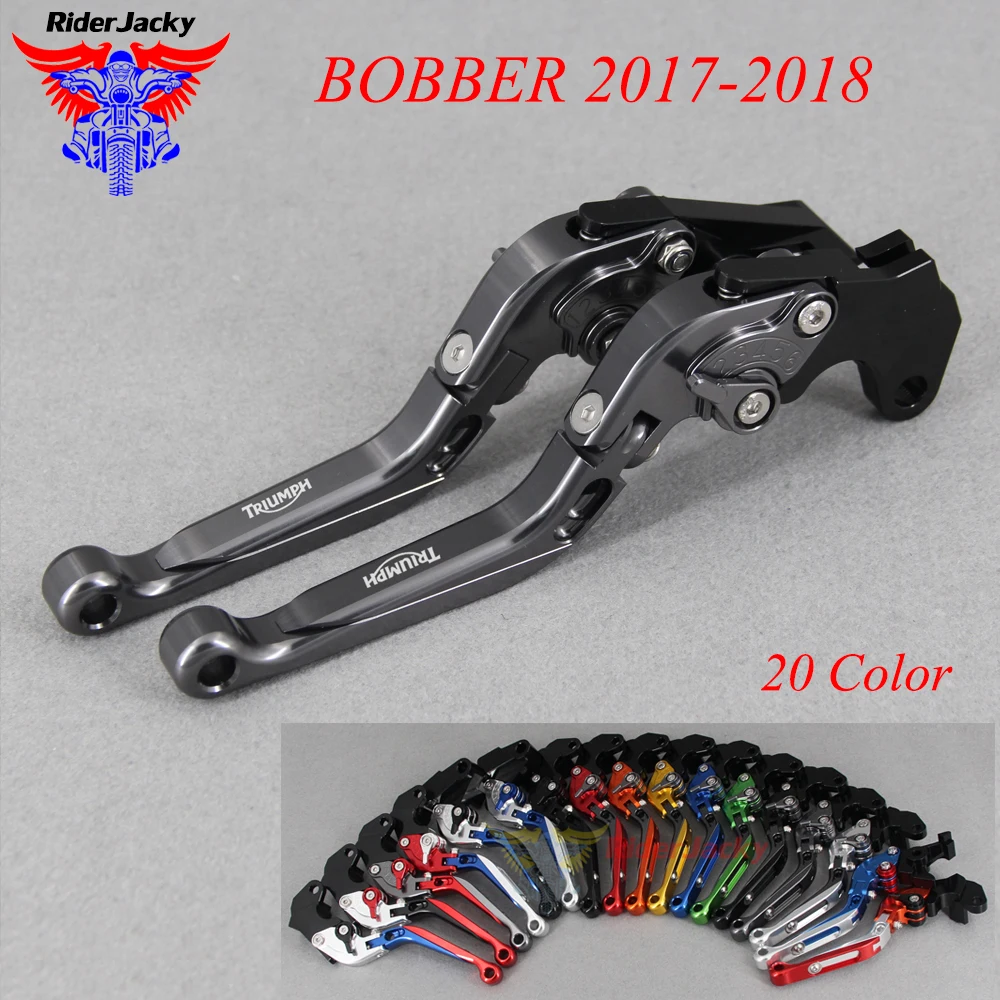 

Выдвижные складные рычаги тормозной муфты CNC для Triumph BOBBER 2017-2018