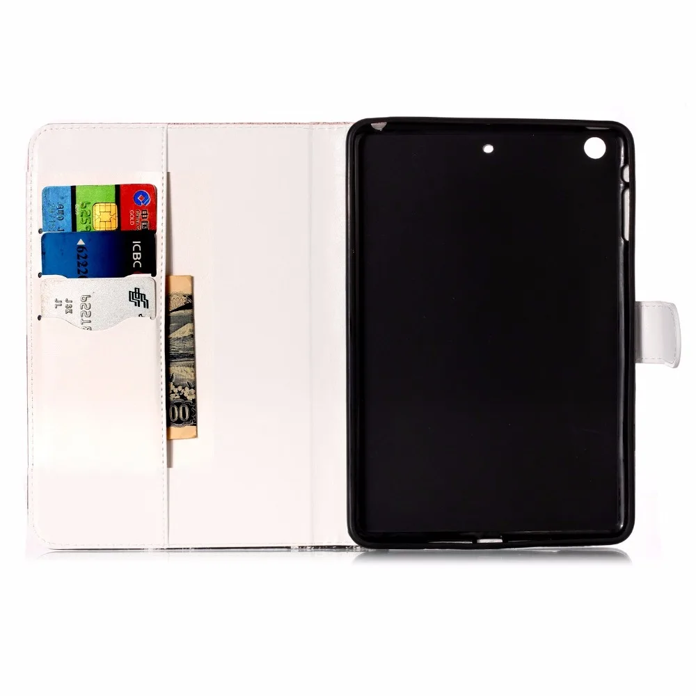 Окрашенный узор из искусственной кожи 7.9для ipad Mini 2 Чехол для Apple 1 3 A1432 A1455 A1490 чехол