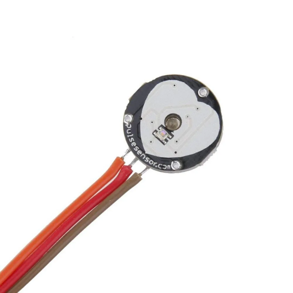 Pulsesensor Heart Rate Beat Pulse Sensor Module Amplifier for Arduino Raspberry Pi Open Source with Cable Electronic DIY Tool |