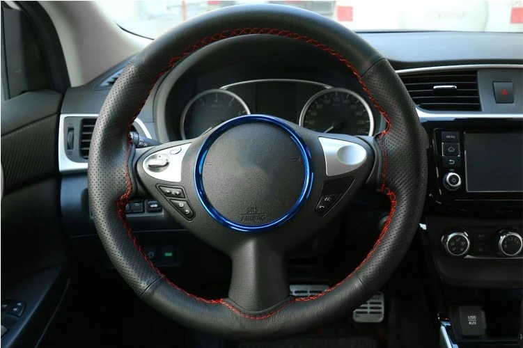 Рычаг переключения передач для Nissan Sentra 2013 2018 универсальный кожаный рычаг высшего