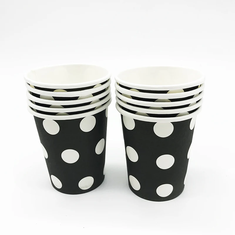 10 шт./лот горошек тема чашки ребенок душ вечерние украшения тематическая