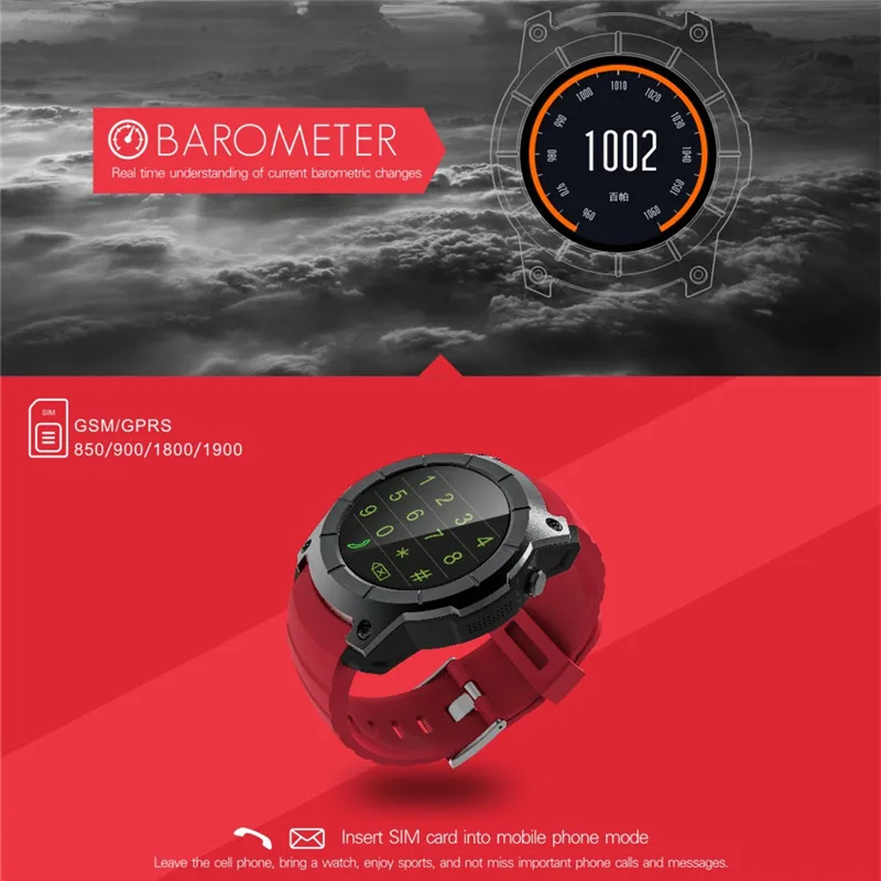 Смарт-часы OGEDA GPS S958 шагомер фитнес-трекер пульсометр умные часы спортивные