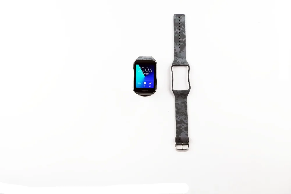 Odog цветной ТПУ ремешок для часов Ремешок для samsung Galaxy gear S R750 часы Браслет Смарт Ремешки для наручных часов SM-R750