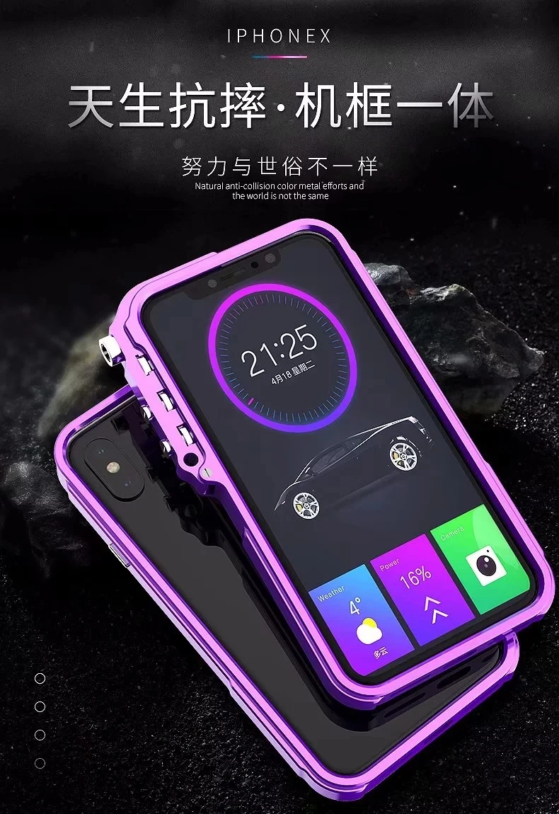 Металлический алюминиевый сплав M2 триггер бампер рамка чехол для iPhone 6 6s 7 8 X/6s 7 8 Plus
