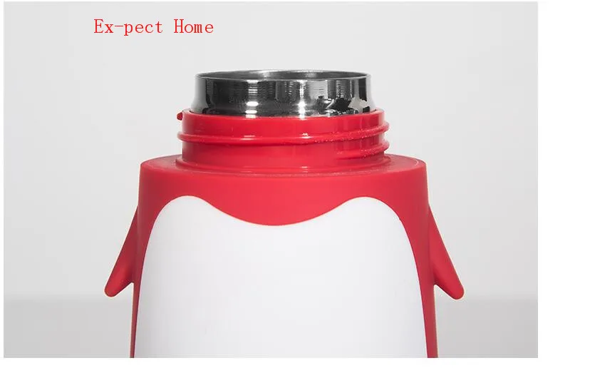 20PCS Penguin Stainless Steel Thermos Vacuum Flasks Cartoon Thermo cup Portable Thermal Children Drinking Bottle | Дом и сад
