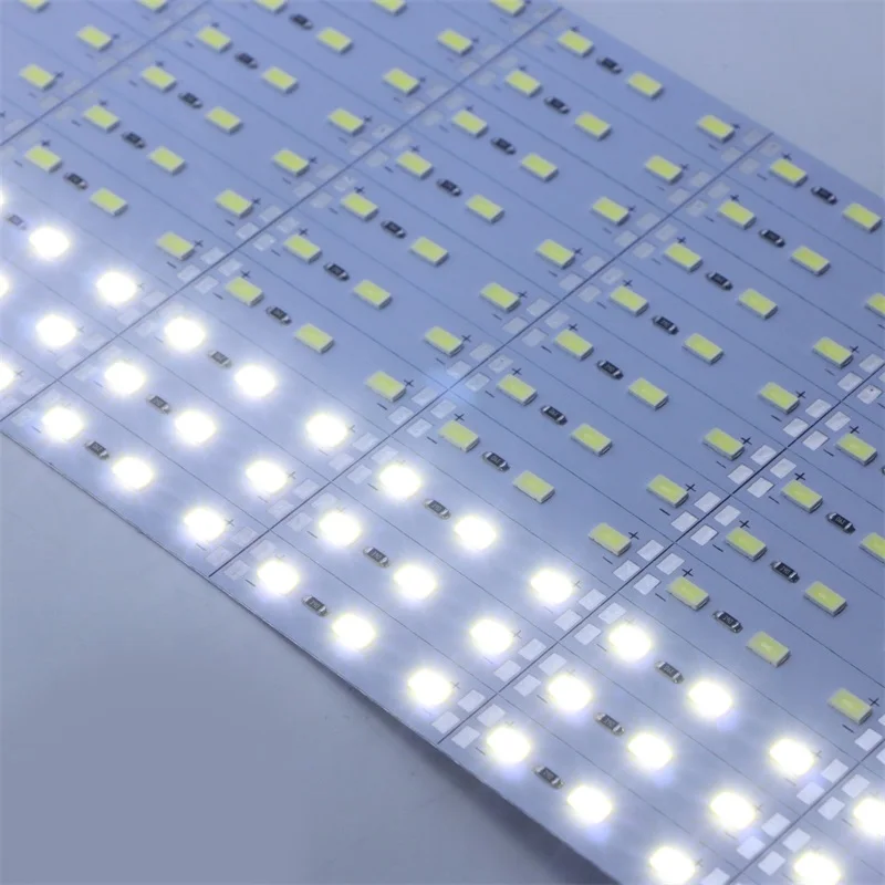 SZYOUMY 1 м светодиодная полоса освещения алюминия SMD 5730 водопроницаемая IP20 жесткая