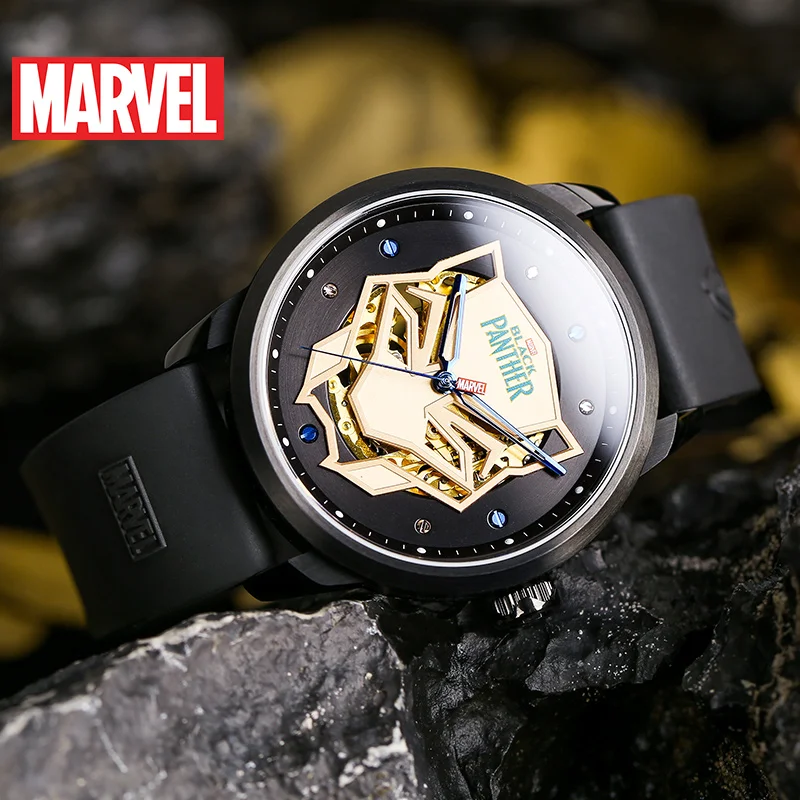 Мужские автоматические механические наручные часы с диснеевским рисунком