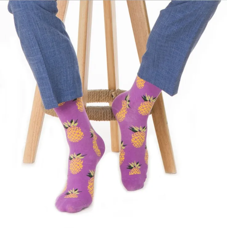 Женские носки из хлопка с изображением животных мультфильма harajuku забавные