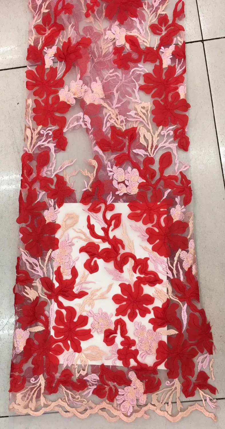 best Quality french Lace Guipure Fabric with nice flower New Arrival African net | Дом и сад