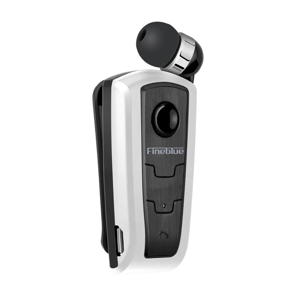 White NO BOX FineBlue F910 мини беспроводной Auriculares драйвер Bluetooth гарнитура звонки напоминают износ вибрации клип спортивные наушники для бега - Цвет: White NO BOX