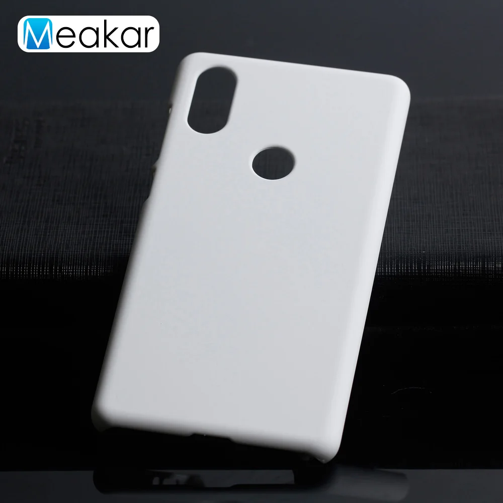 Матовая Пластик Coque 5,99 для Xiaomi mi Mix 2 S Чехол для Xiaomi mi Mix 2 S 2 S mi x2s mi x2s чехол для телефона чехол-лента на заднюю панель - Цвет: White