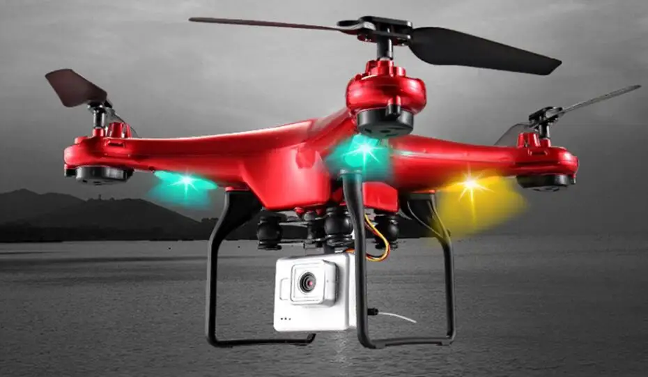 Обновление Дрон с камерой 720 P HD 0,3 Вт белый парение Helikopter VS SYMA X52 Дрон RC Дрон полный hd-камера Дрон Professional