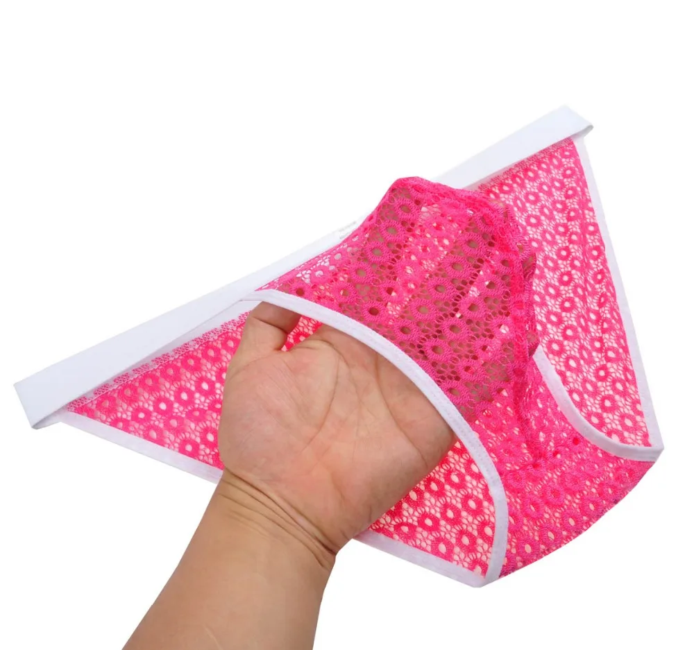 Прозрачное прозрачное сексуальное мужское нижнее белье трусы-бикини мужские