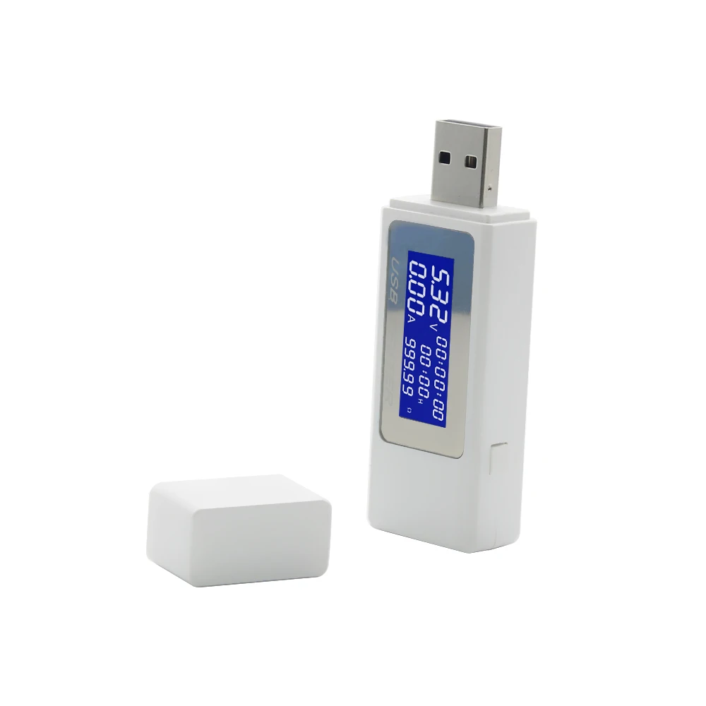 9 в 1 USB тестер постоянного тока 4 30 измеритель напряжения таймер Амперметр