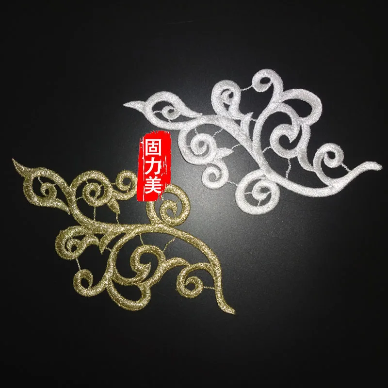 Детские носки 5 пар цвета слоновой кости черного и золотого с вышитыми цветами