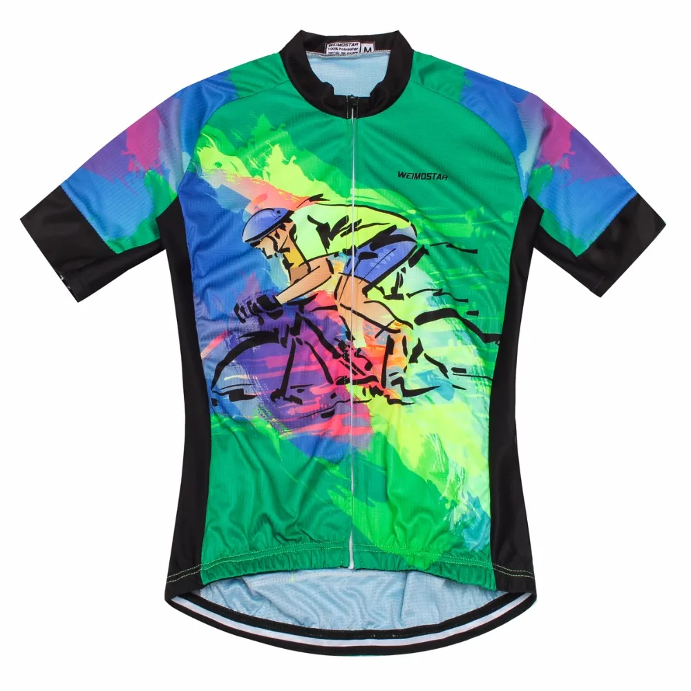Зеленая велосипедная футболка Мужская одежда топ для велосипеда Ropa Ciclismo Майо MTB