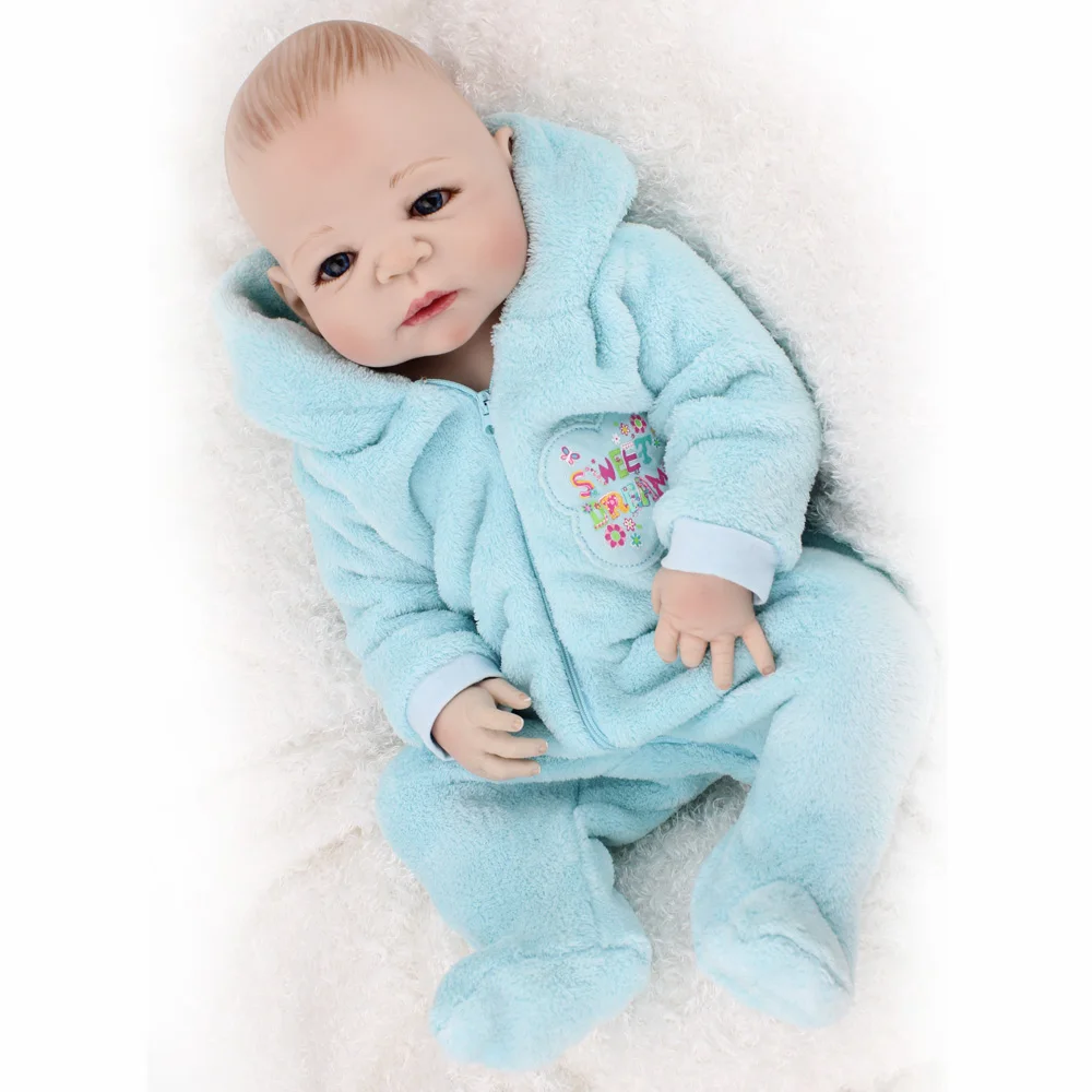 KAYDORA 55 см Силиконовая виниловая Детская кукла Reborn игрушка Реалистичная оптовая