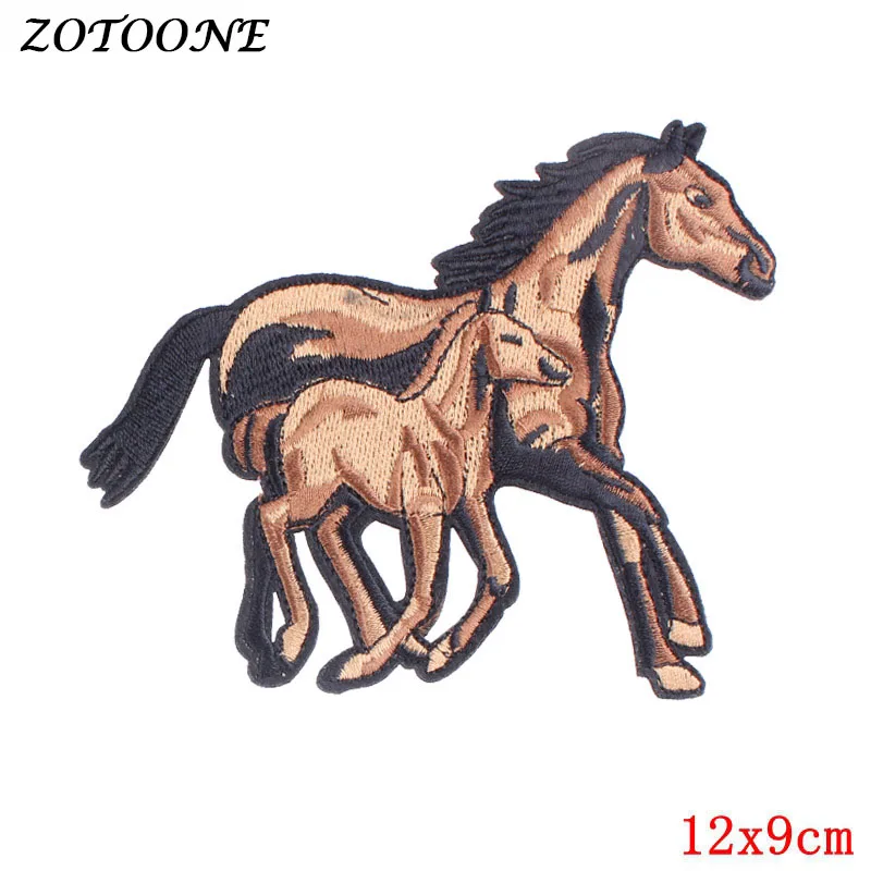 ZOTOONE лошадь ананас нашивка единорога приклеивающиеся утюгом нашивки для одежды с