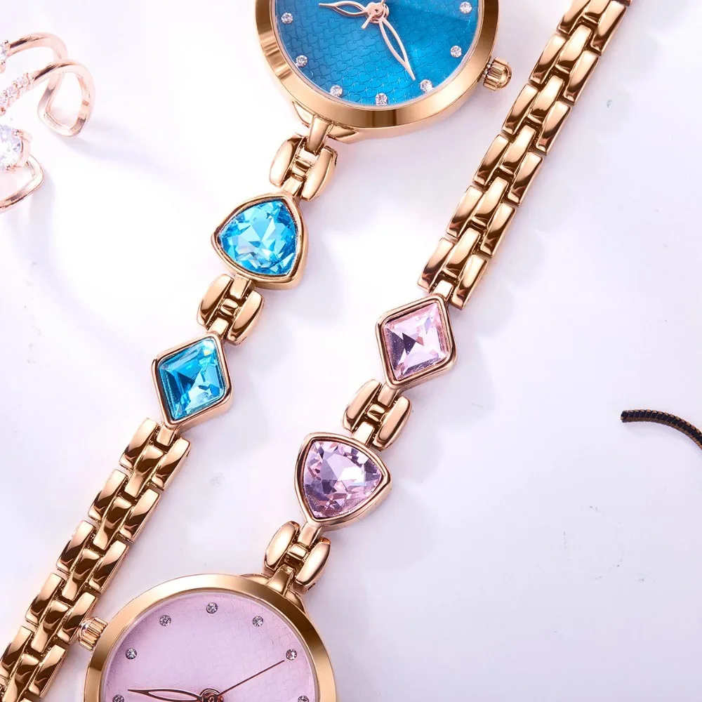 Kimio Брендовые женские раскошный ремешок для часов женские кварцевые часы с кристаллами нерегулярная накидка с самоцветом водонепроницаемые наручные часы Relogio Feminino