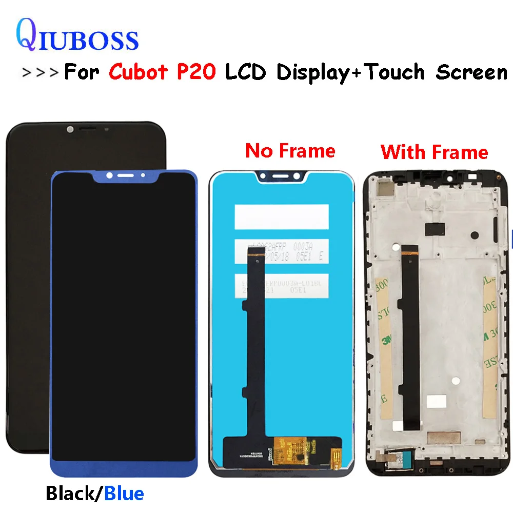 Синий/черный для CUBOT P20 ЖК-дисплей + фотодетали запасные аксессуары для Cubot P20 LCD Синий/черный для CUBOT P20 ЖК-дисплей + фотодетали запасные аксессуары для Cubot P20 LCD