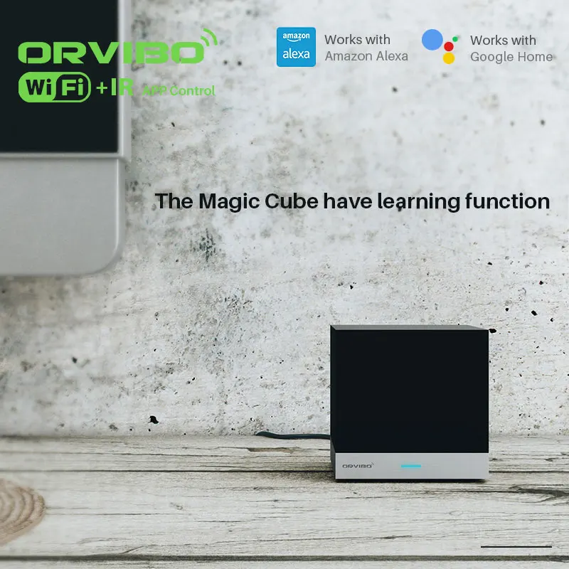 Универсальный Смарт контроллер Orvibo Magic Cube с функцией обучения Wi Fi 4G ИК