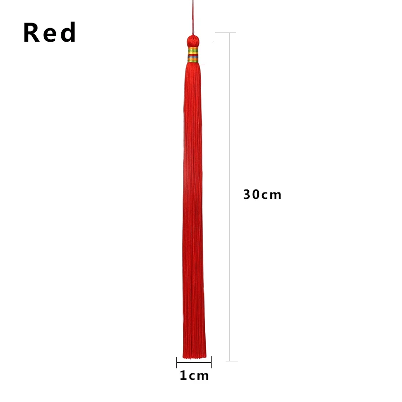 30x1cm 30 см длинная разноцветная хлопковая шелковая кисточка для сережек, Очаровательная подвеска, сатиновые кисточки, сделай сам, изготовление ювелирных изделий на заказ - Цвет: 30x1cm