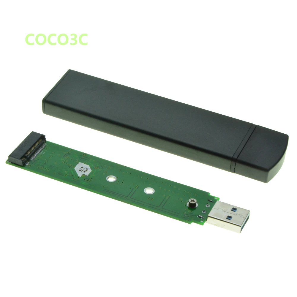 Mini Portable M.2 SSD Mobile Box USB 3.0 to M.2 SSD Case USB3.0 to NGFF B KEY adapter B+M key M2 SATA SSD Enclosure