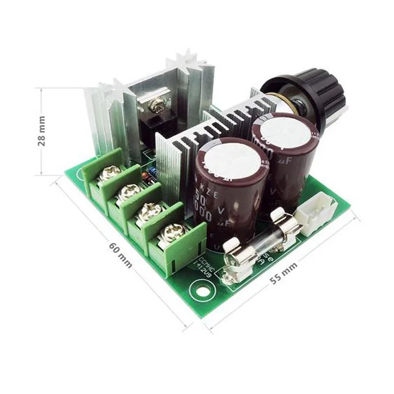 Регулятор Двигателя пост. тока, вакуумный насос, pwm CVT, переключатель скорости, высокая эффективность, 12 V-40 V 10A