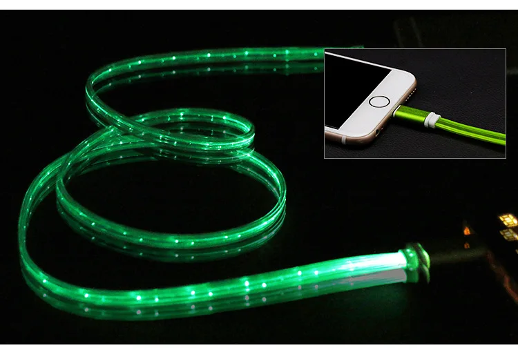 Красивый светодиодный кабель для зарядки Micro usb, кабель для зарядки мобильных телефонов, кабель для зарядки и передачи данных для samsung и htc