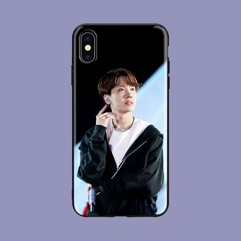 Euphoria Jungkook KPOP MAN мягкий силиконовый черный чехол для телефона для iPhone11 pro 5se 6 6s 7 8 plus X Xs XR max Jimin kim minyun - Цвет: 1050