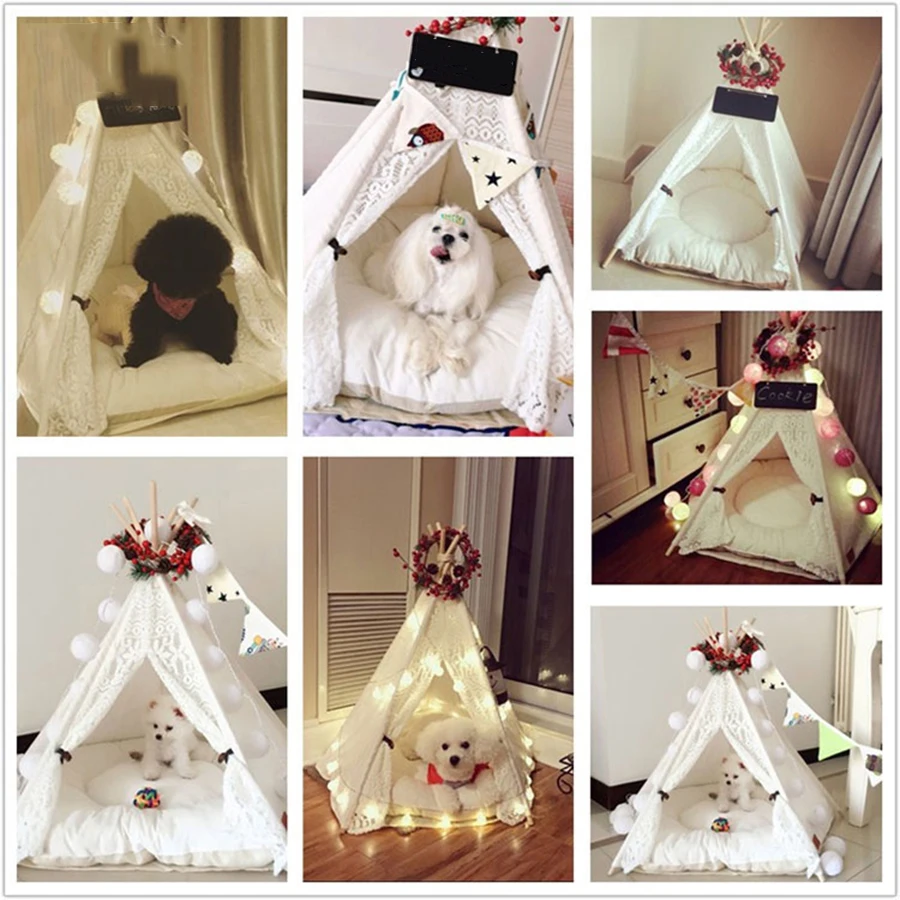 Princess Cozy Dogs Mats Beds High Quality Medium Cats Coussin Chien Pet Portable Slaapzak Hond Pets Products 50Z1524 | Дом и сад