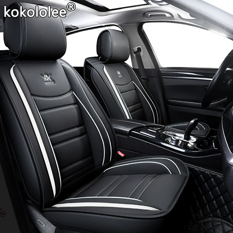 Кожаный чехол на автомобильное сиденье kokololee для ford focus mk1 fiesta mk7 alfa romeo giulietta chevrolet