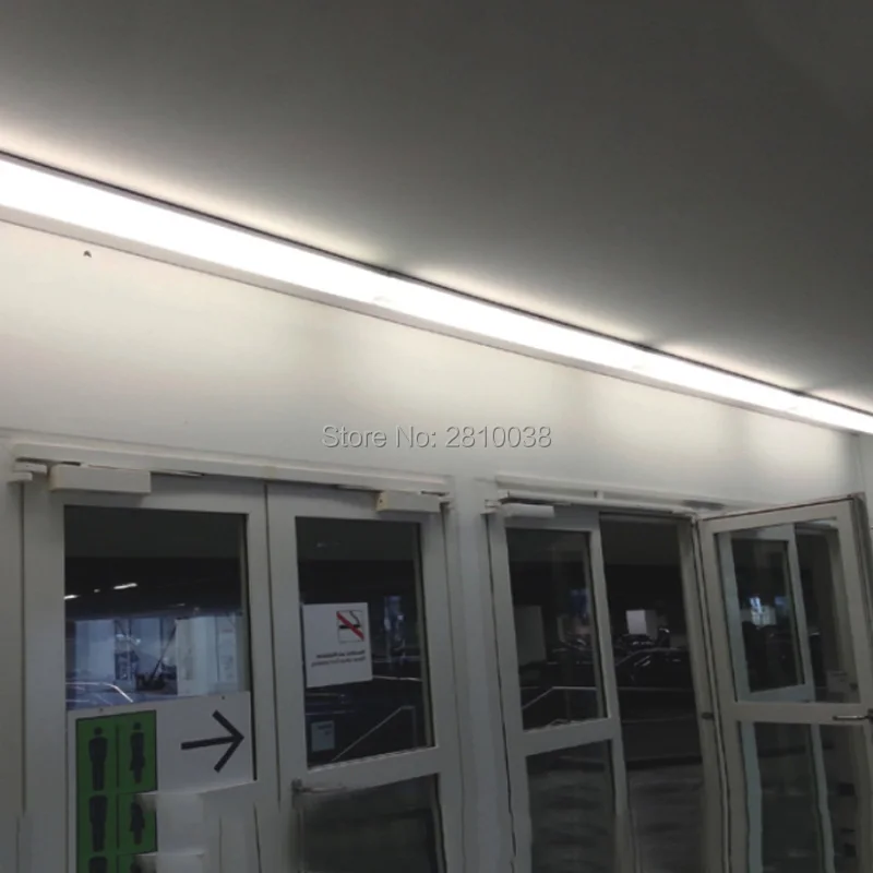 10X2 5 м наборов/лот по индивидуальному заказу длина алюминиевого профиля для