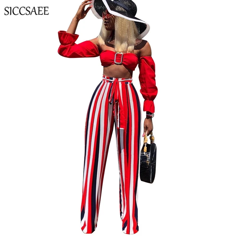 Красный без бретелек укороченный топ трубки комплект из двух предметов в