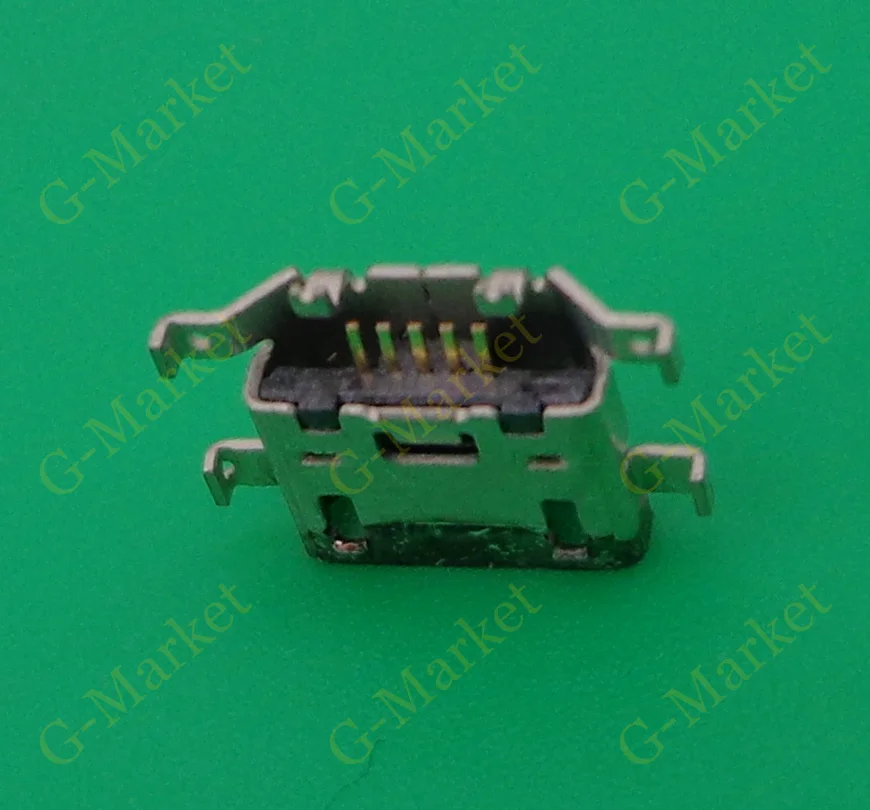 100 шт./лот для MOTO G4 Plus XT1641 XT1644 Micro mini USB разъем подключения зарядного порта 5 pin|lot lot|lot