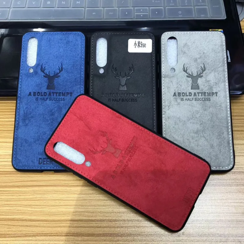Противоударный тканевый чехол с оленем для Xiao mi Red mi 7 Note 7 6 Pro 6A 5 Plus 4X S2 mi 9 SE mi 8 Lite A1 A2 Max 3 mi x 3 Pocophone F1