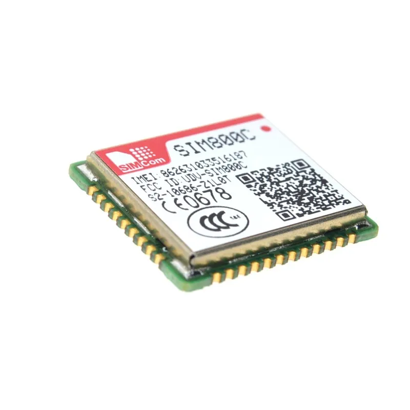 SIM800C SIMCOM GSM/GPRS с небольшим размером в интерфейсе LCC и высокой производительностью