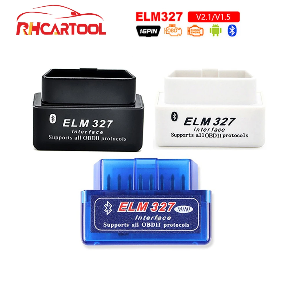 Автомобильный диагностический прибор OBD2 Super Mini ELM327 Bluetooth V2.1 / V1.5 ELM 327 для Android/Symbian