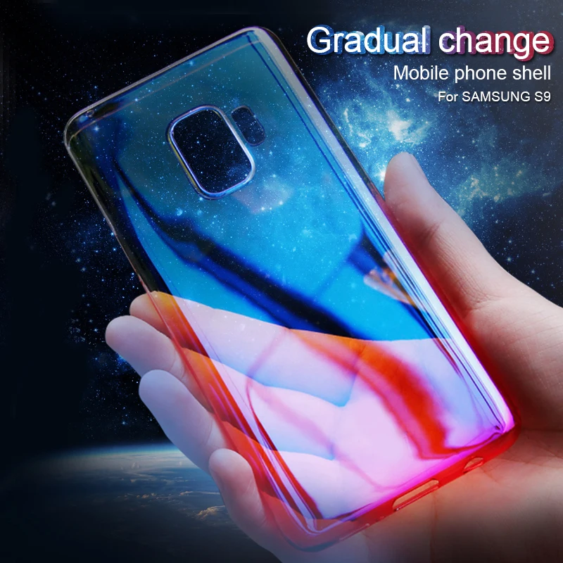 RZP жесткий чехол для телефона Samsung Galaxy S8 S9 Plus Note8 Note9 PC задняя крышка бампер на SAMSUNG 9