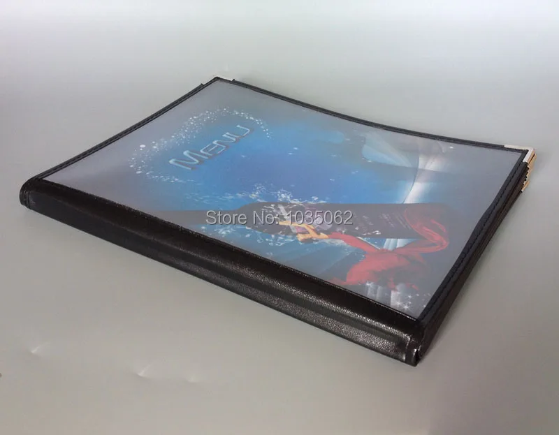 8 листов панель A4 прозрачная крышка меню 16 видов книга меню|menu book|menu coverclear book |