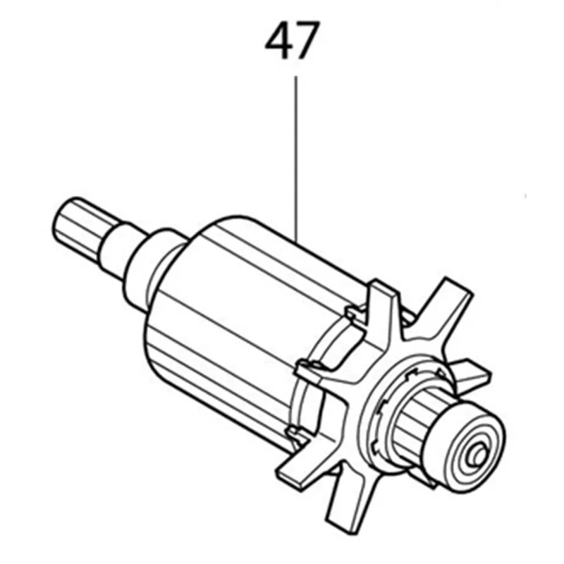 

Genuine Armature For Makita 619318-4 BFL122F BFL202F DFL122 BFL122FZ