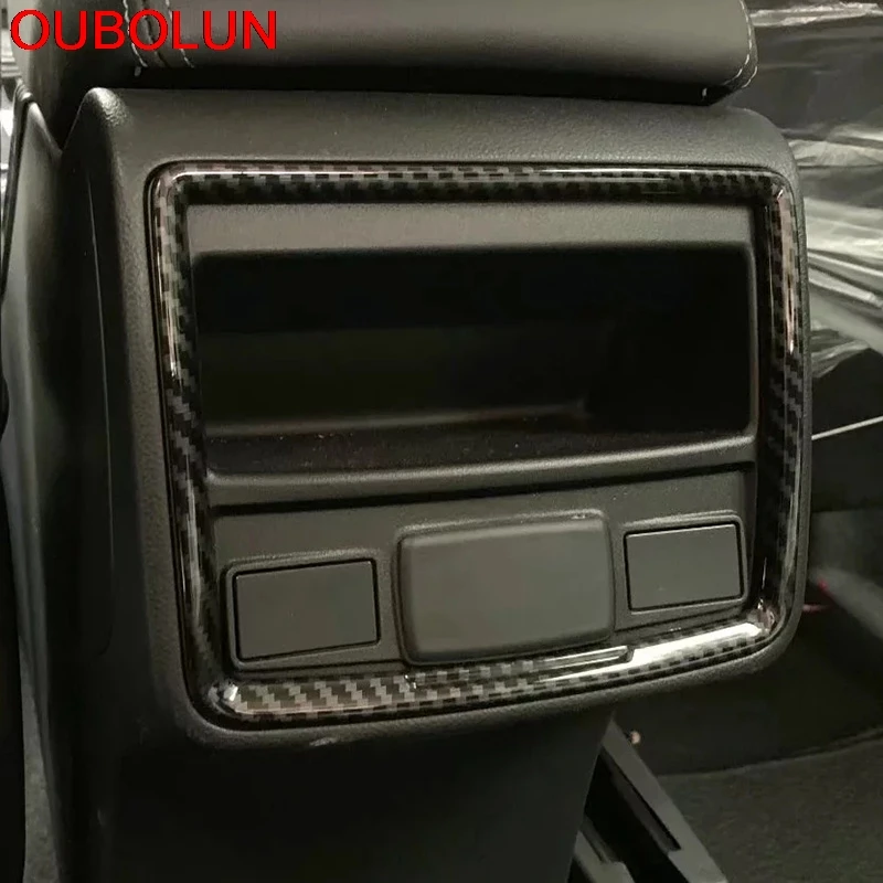 OUBOLUN для Subaru Forester SK 2018 2019 аксессуары интерьера задний подлокотник коробка сиденье